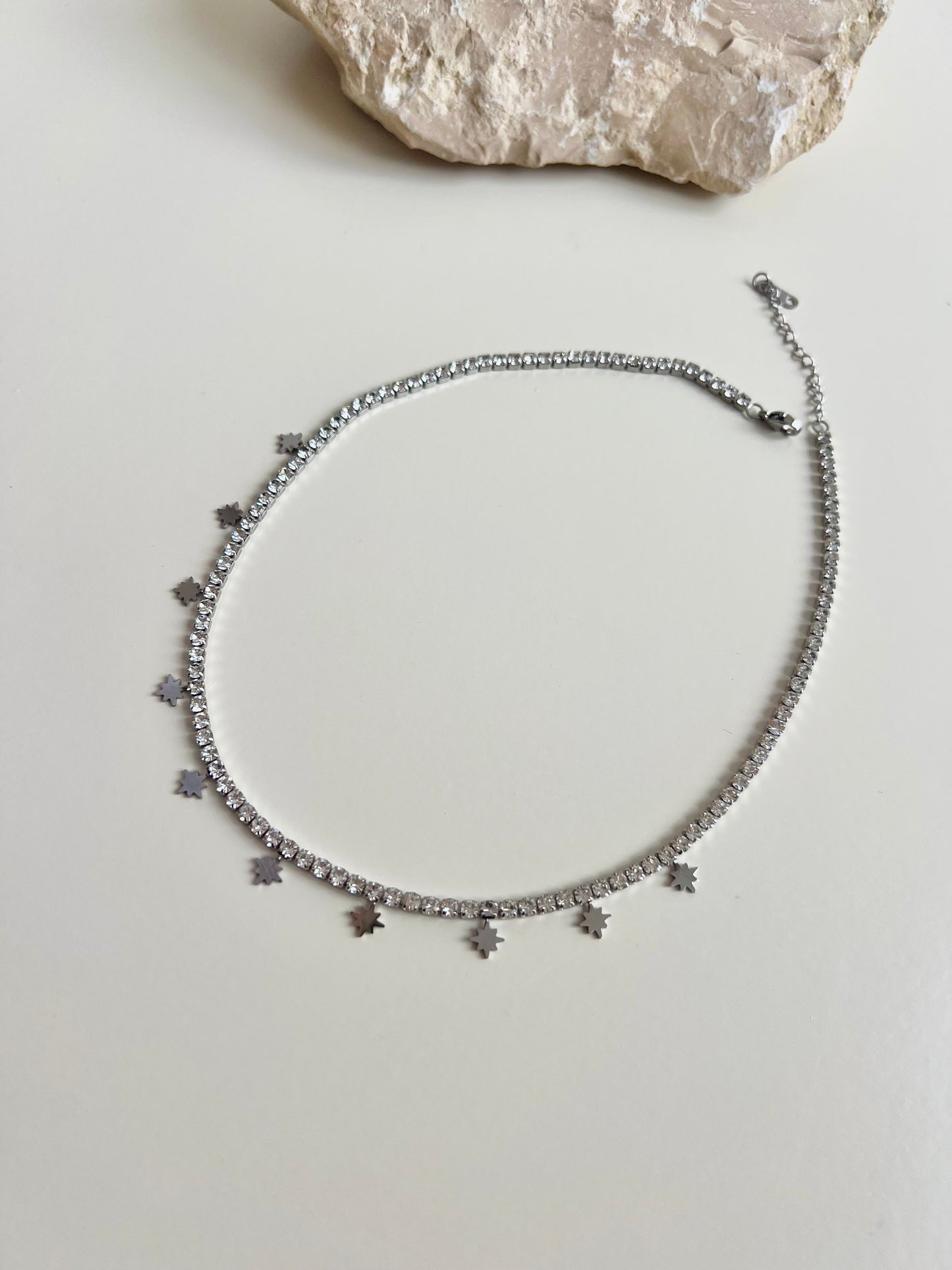 Tennis butterfly & sparkle necklaces