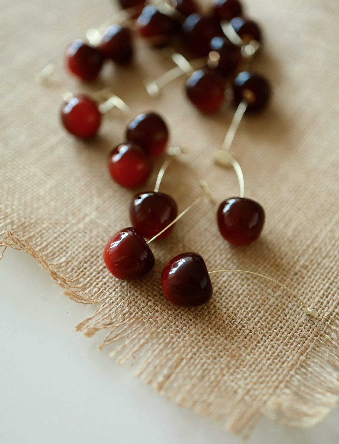 Cherry earrings