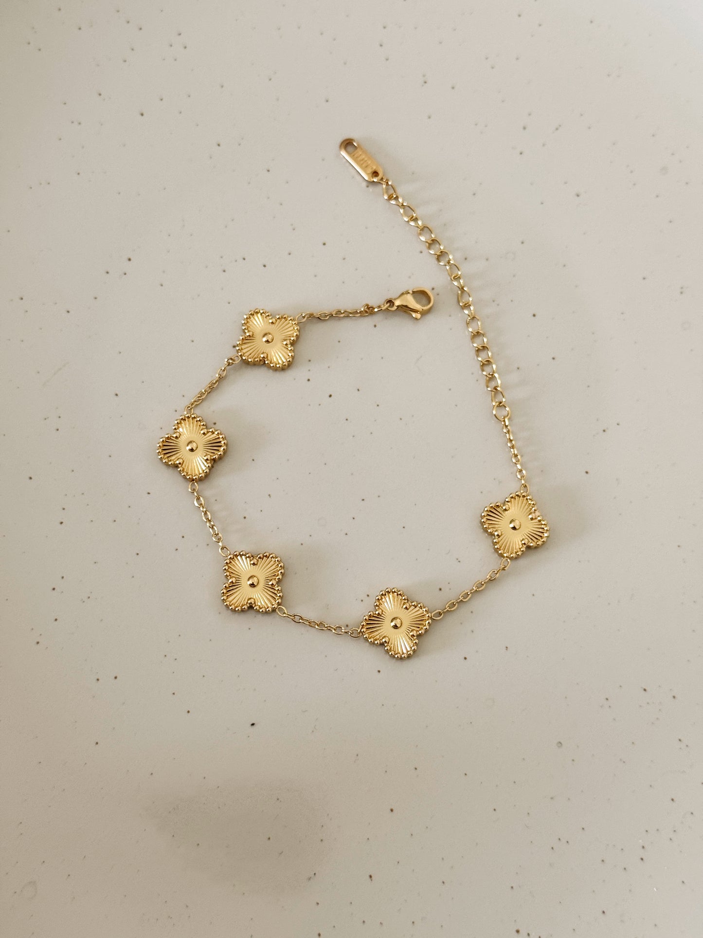Gold van cleef bracelet