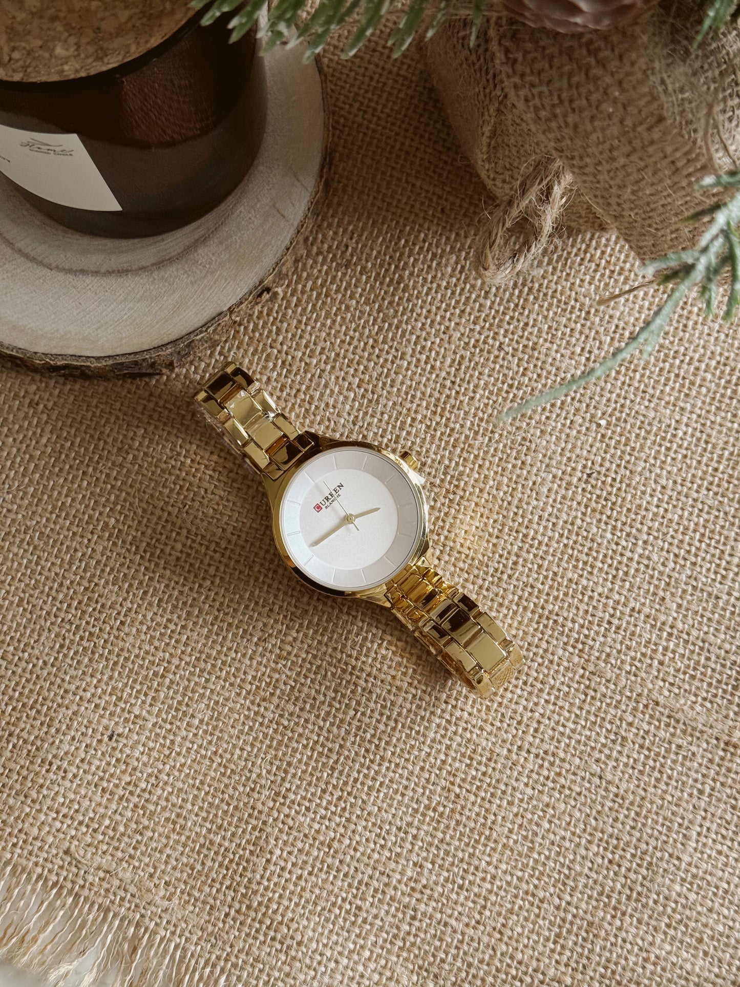 Gold watch