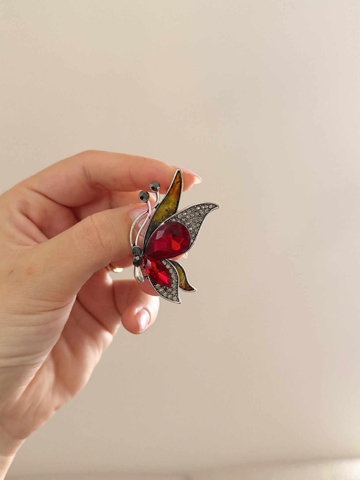 Butterfly brooch