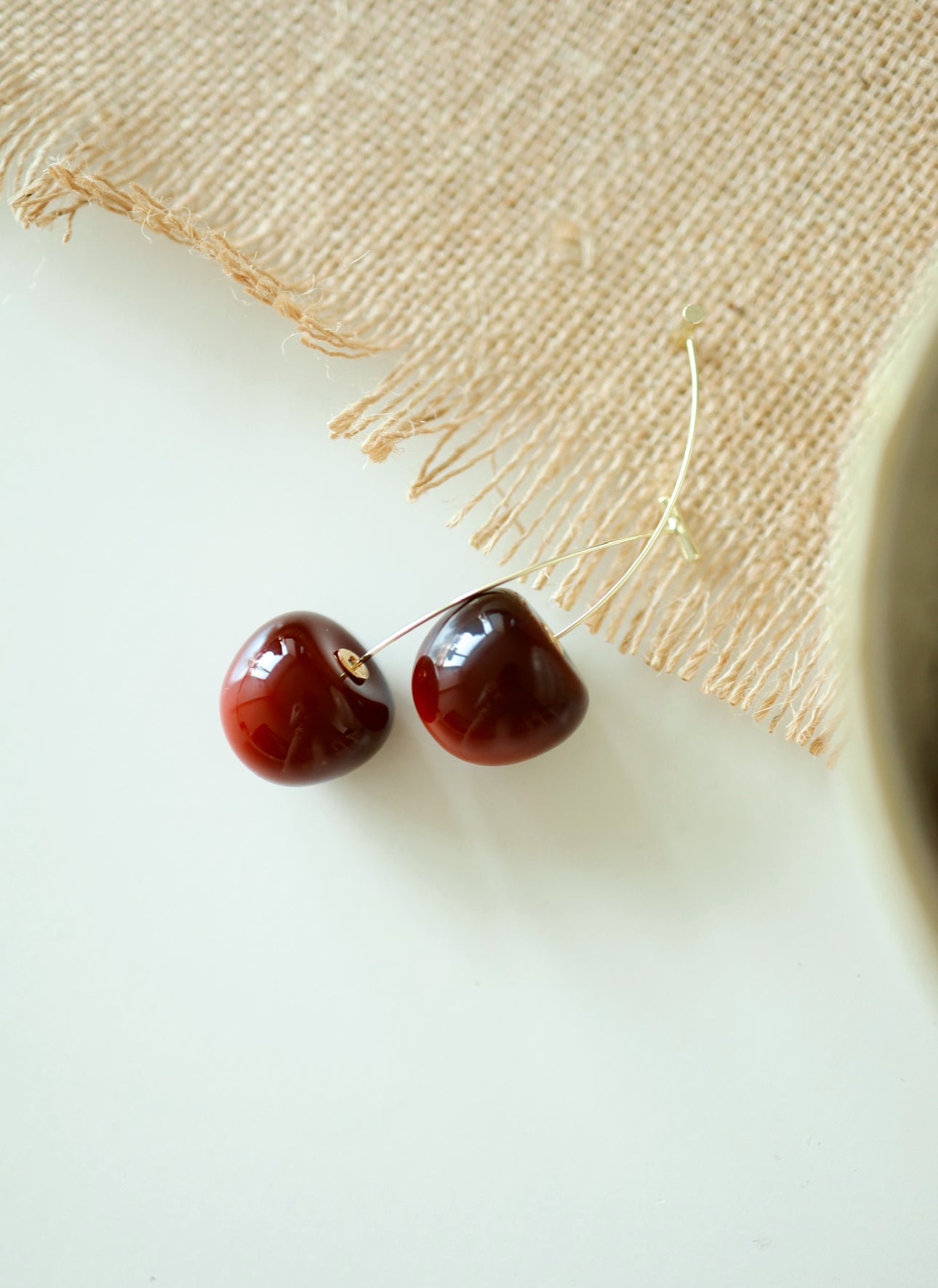 Cherry earrings