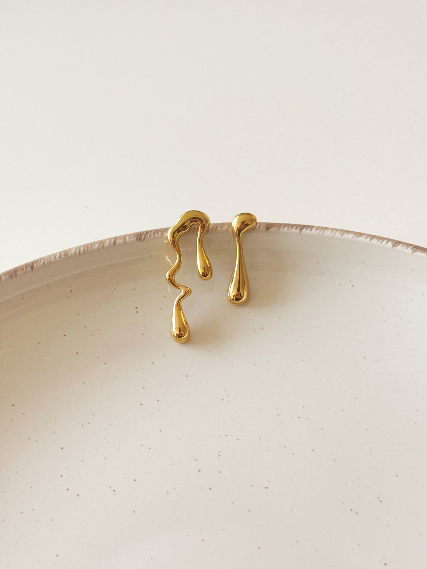 Drip & drop earrings