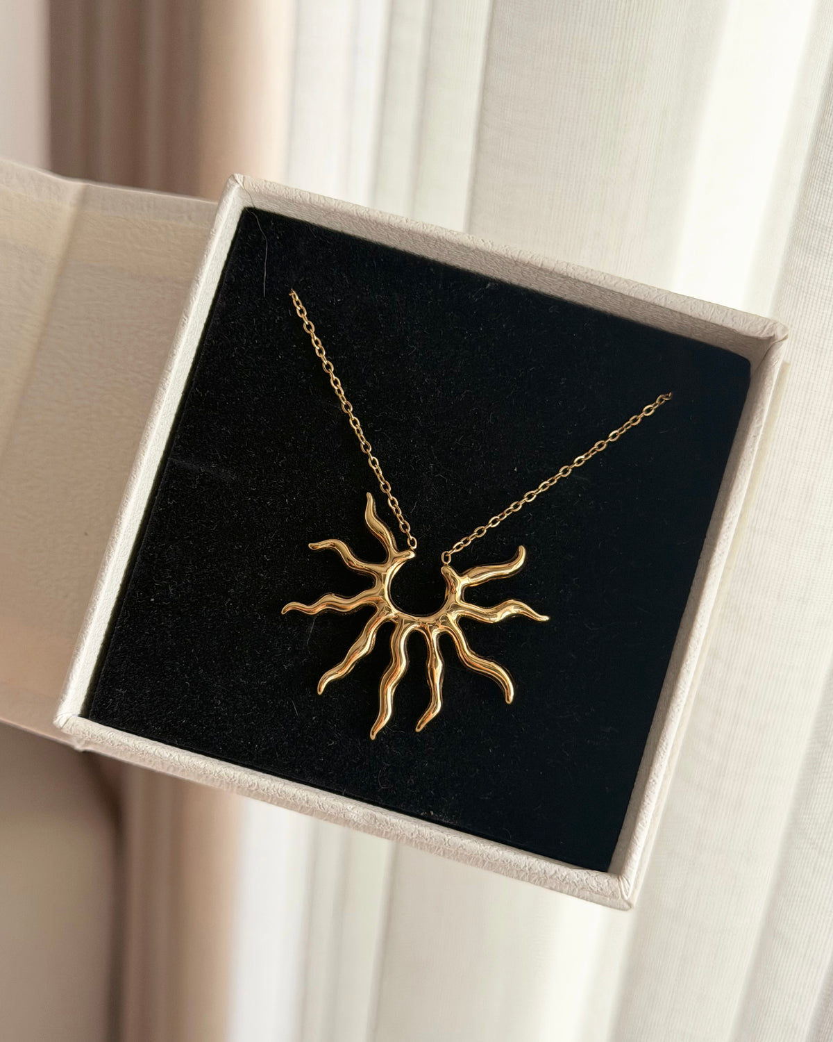 Sun necklace