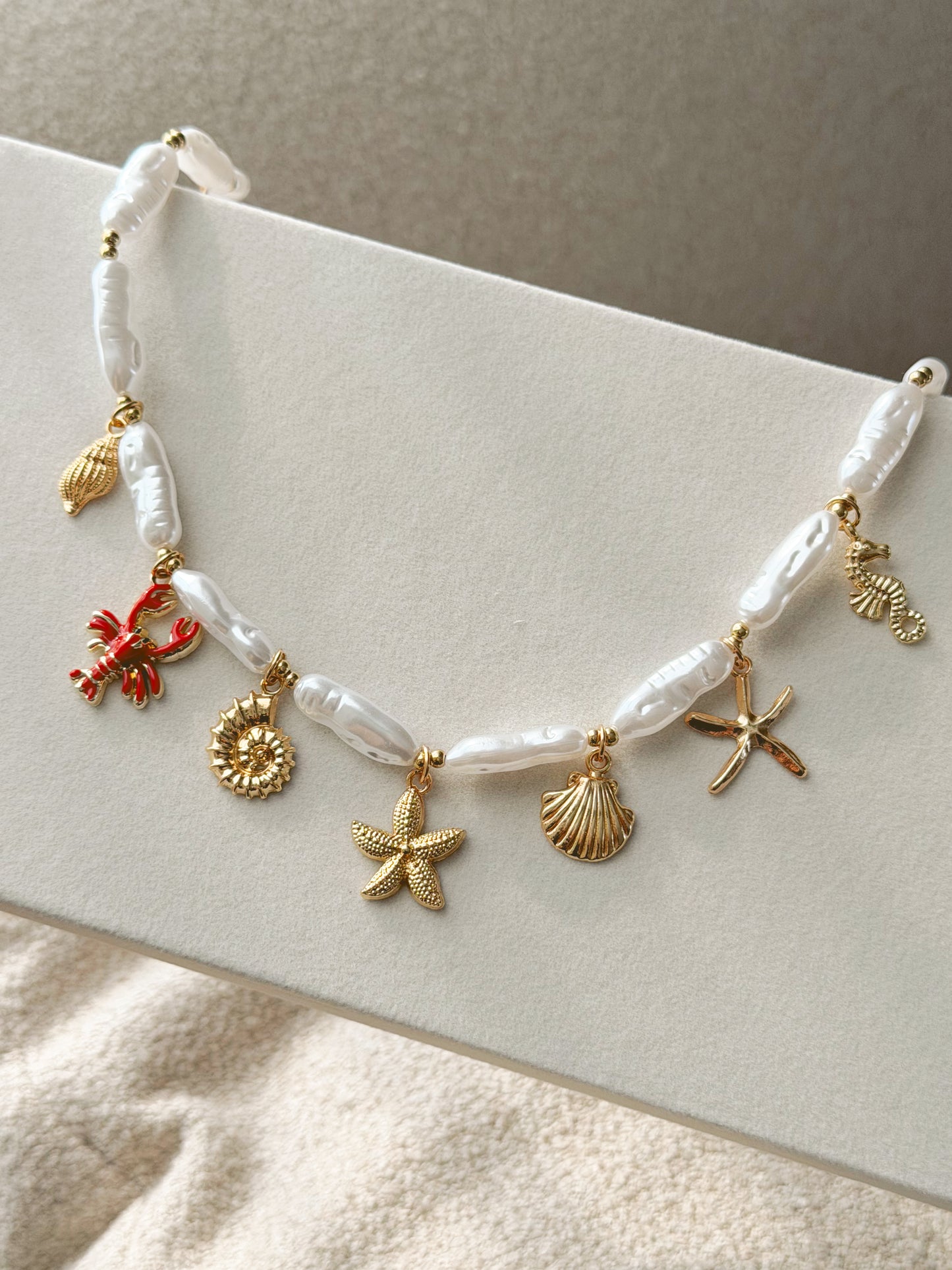Summer charm necklace