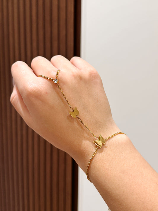 Butterfly hand chain