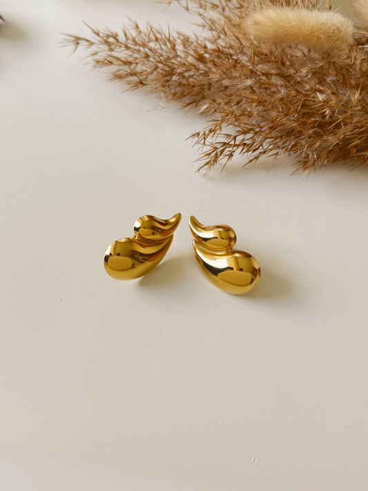 Bold Water drops earrings