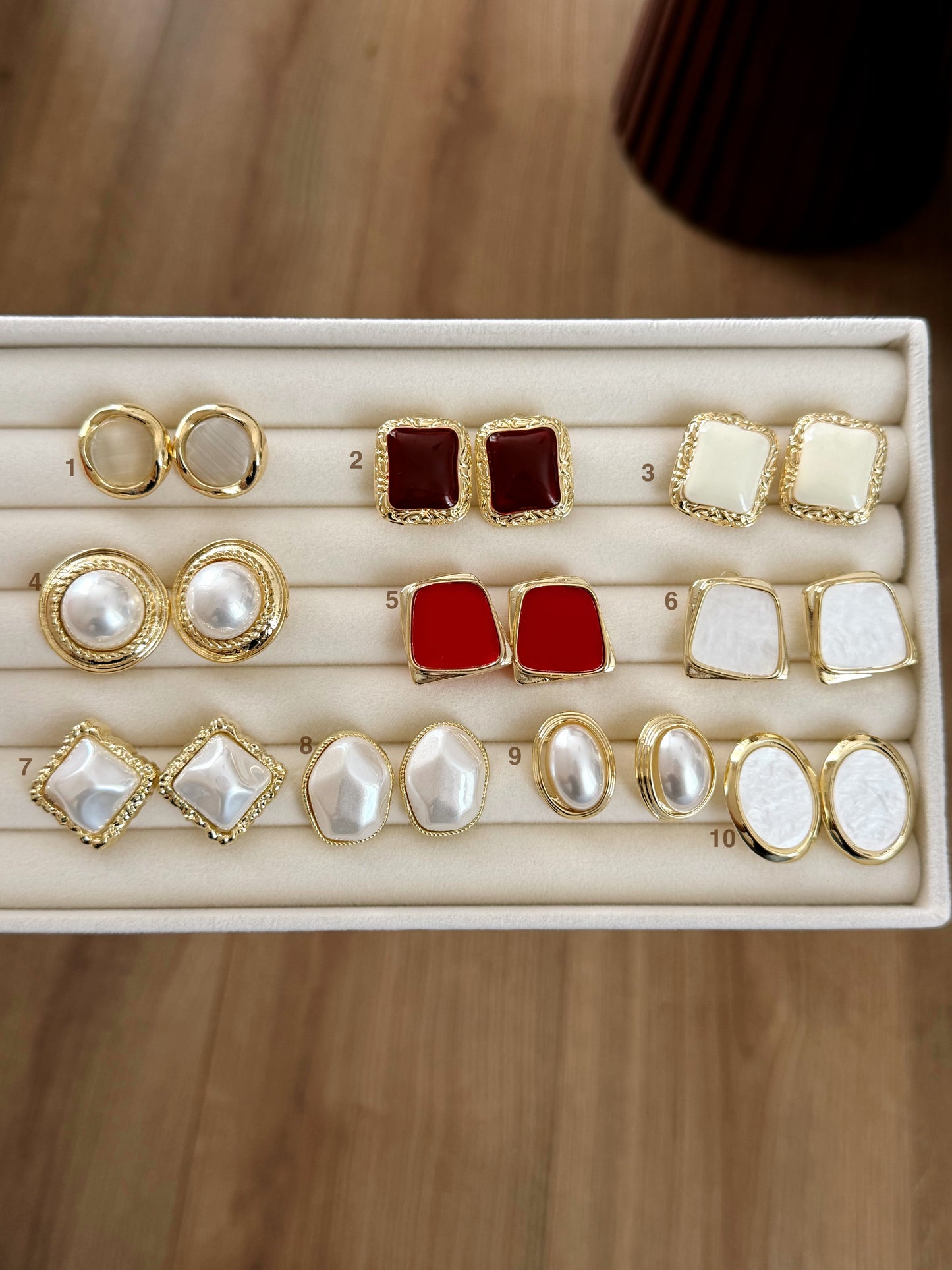 Vintage style earrings