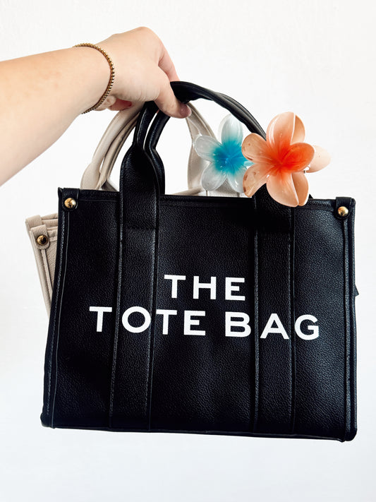 The tote bag + free hair clip