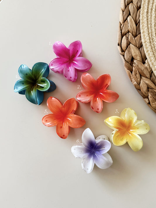 Flower clips (size m)