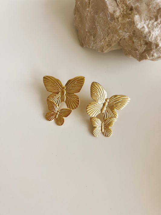 Butterfly effect earrings