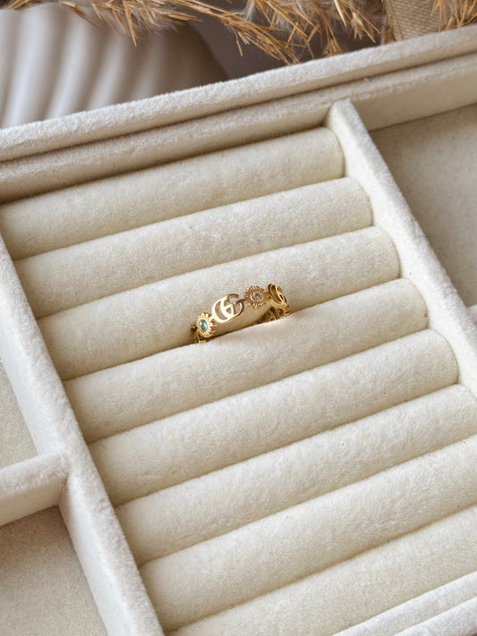 Gucci flora ring