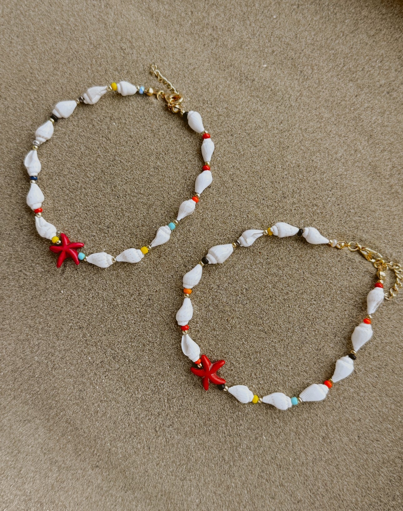 Starfish anklet