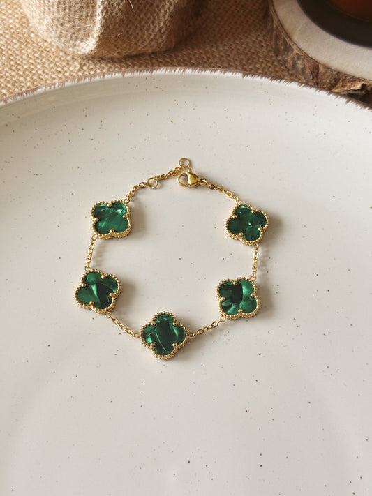 Van Cleef green bracelet