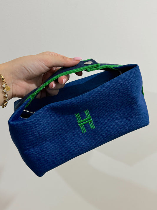 Hermes bag / pouch blue