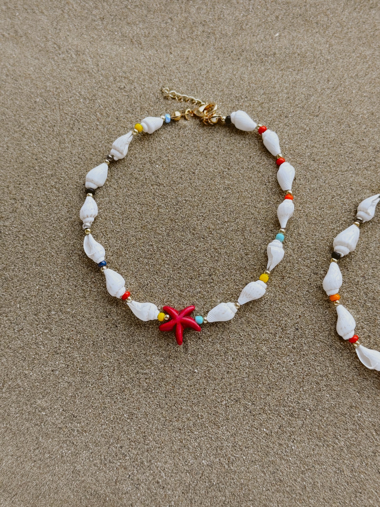 Starfish anklet