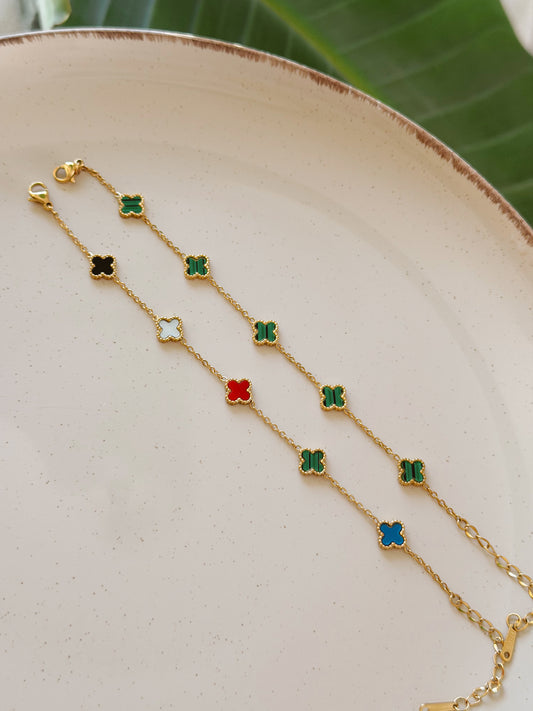 Mini van cleef flower bracelets