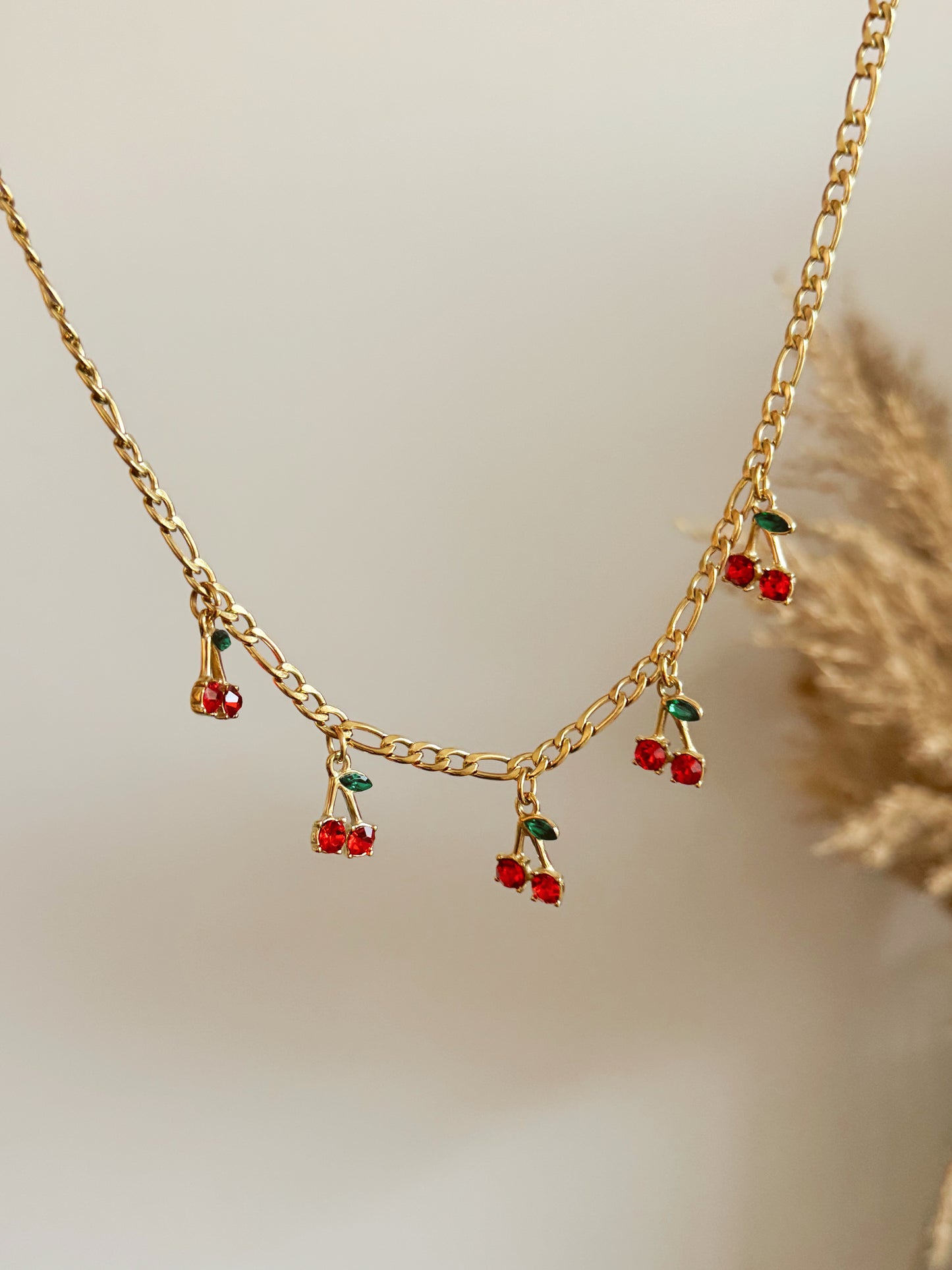 Cherry necklace