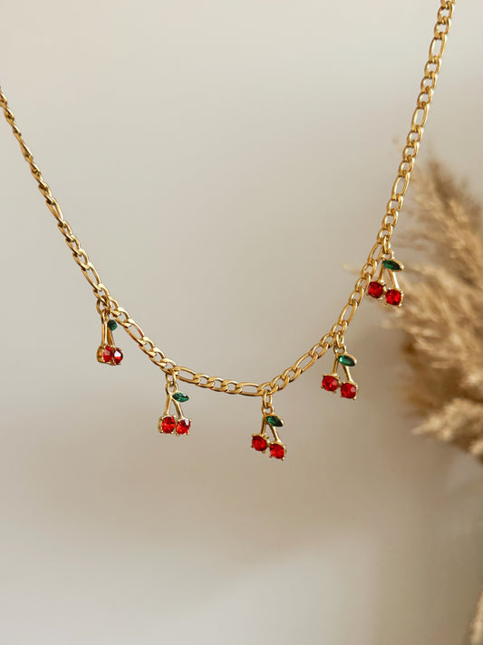 Cherry necklace