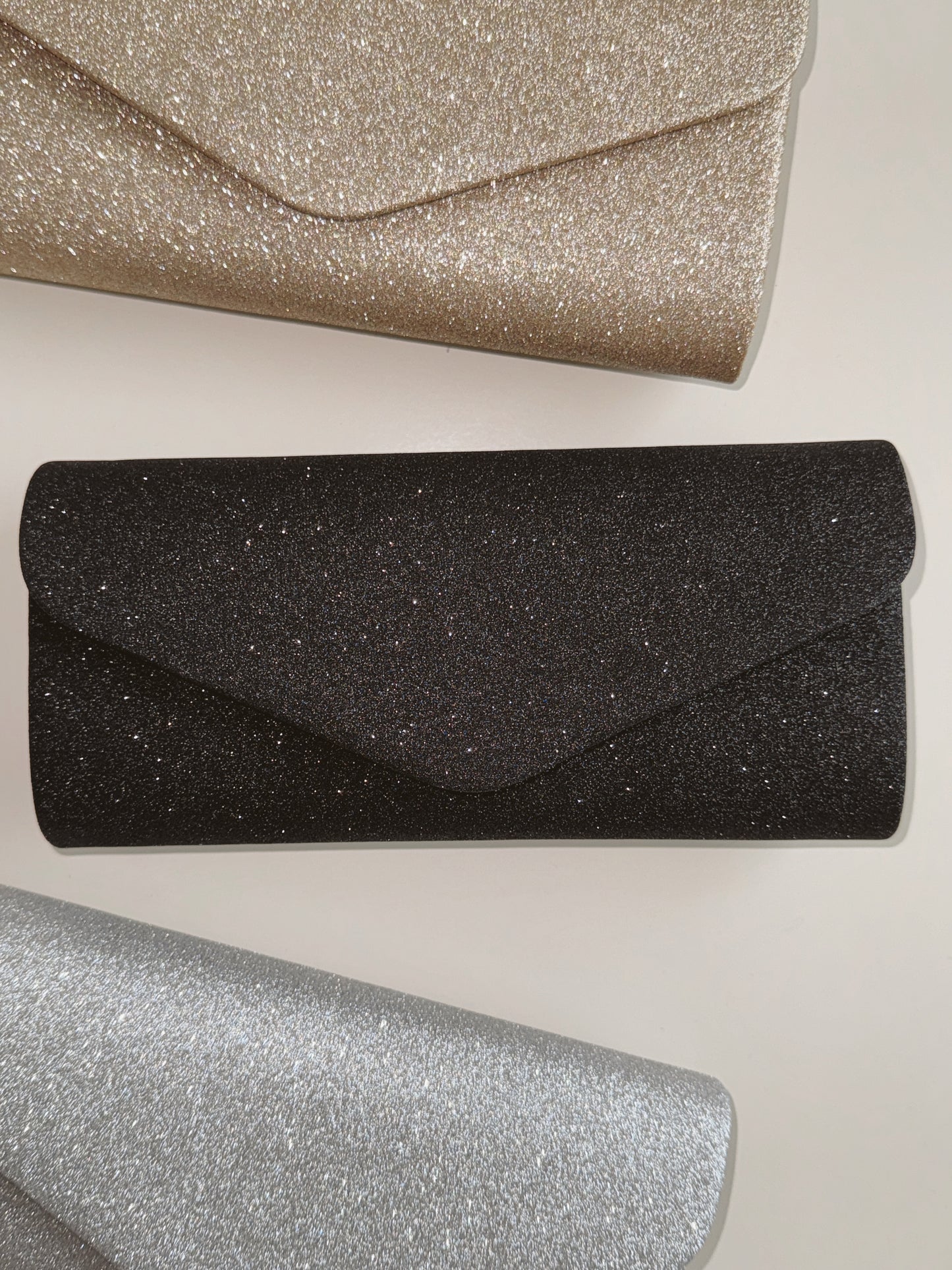 Glitter pouch bags