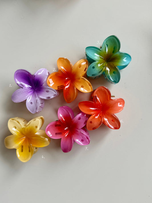 Flower clips (size s)