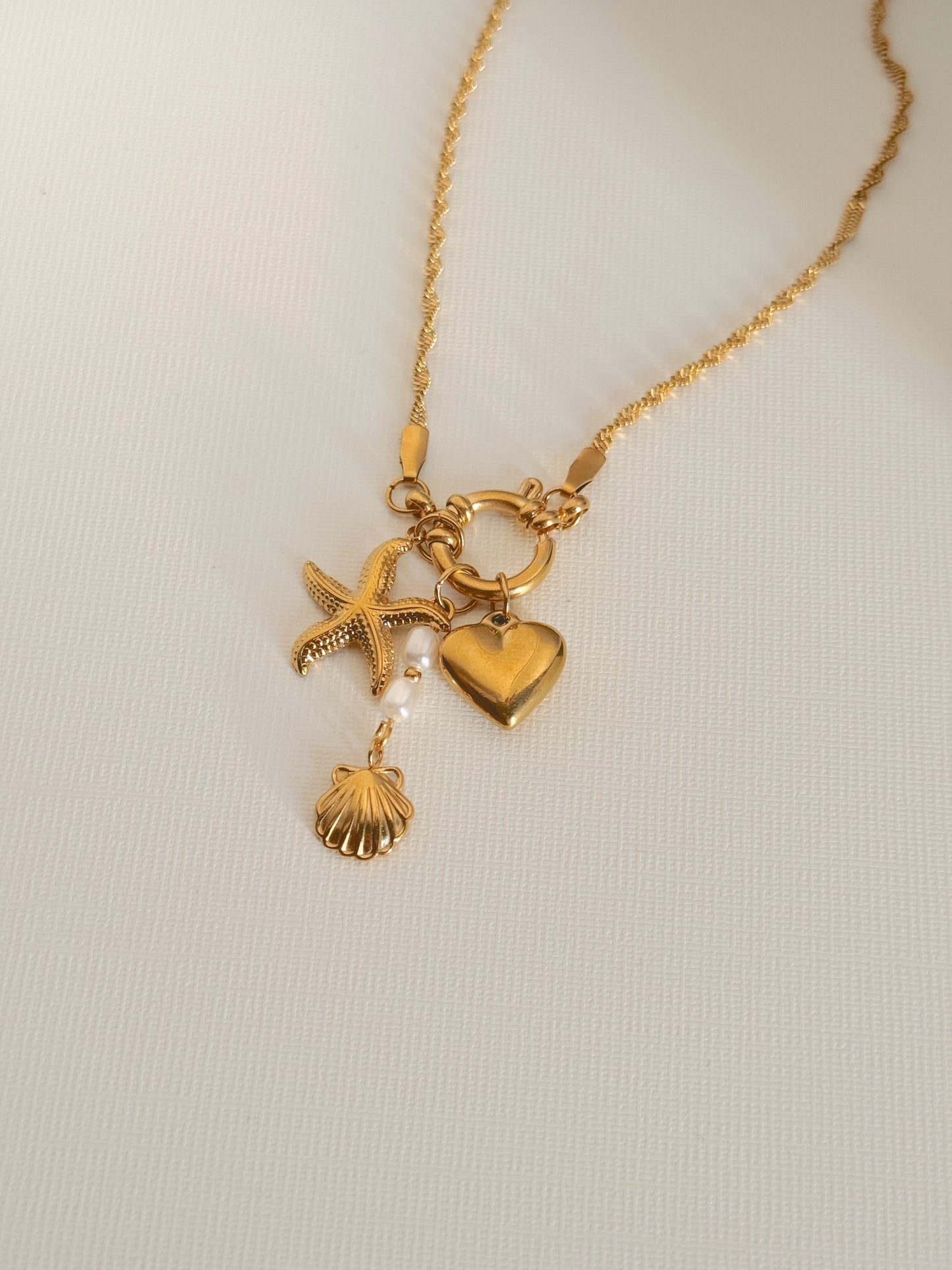 Summer charm necklace