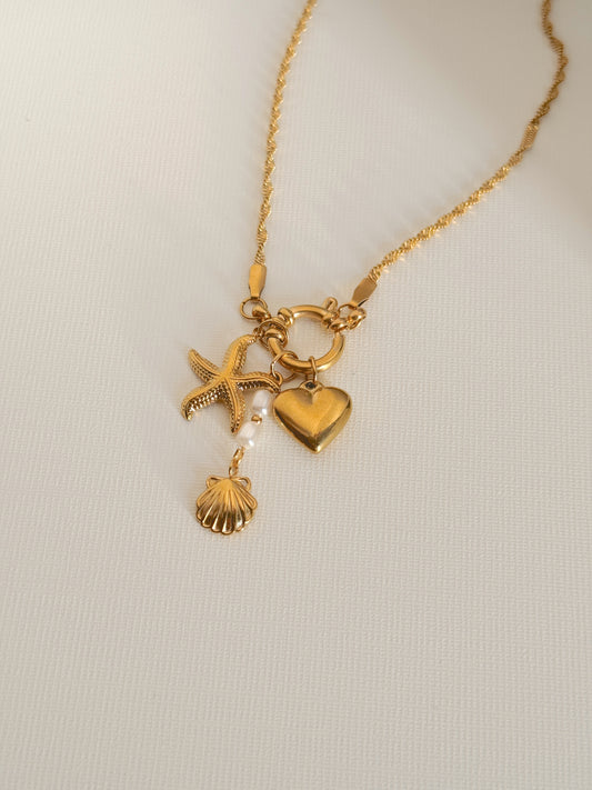 Summer charm necklace