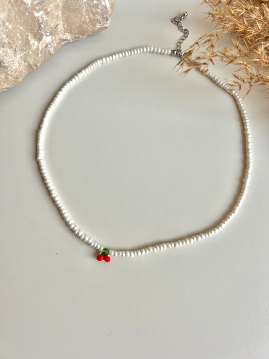 Cherry Bead necklace