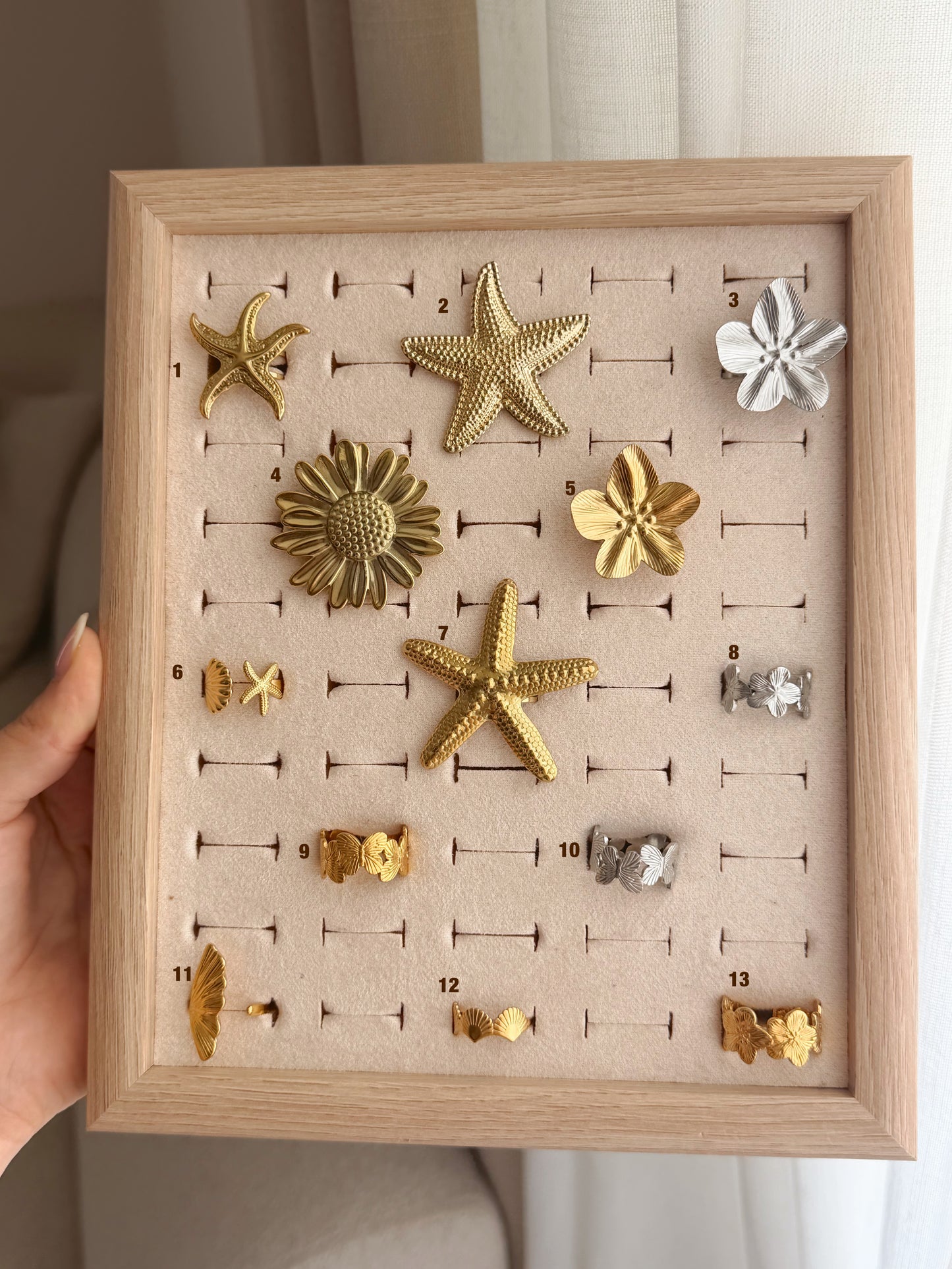 Summer rings one size