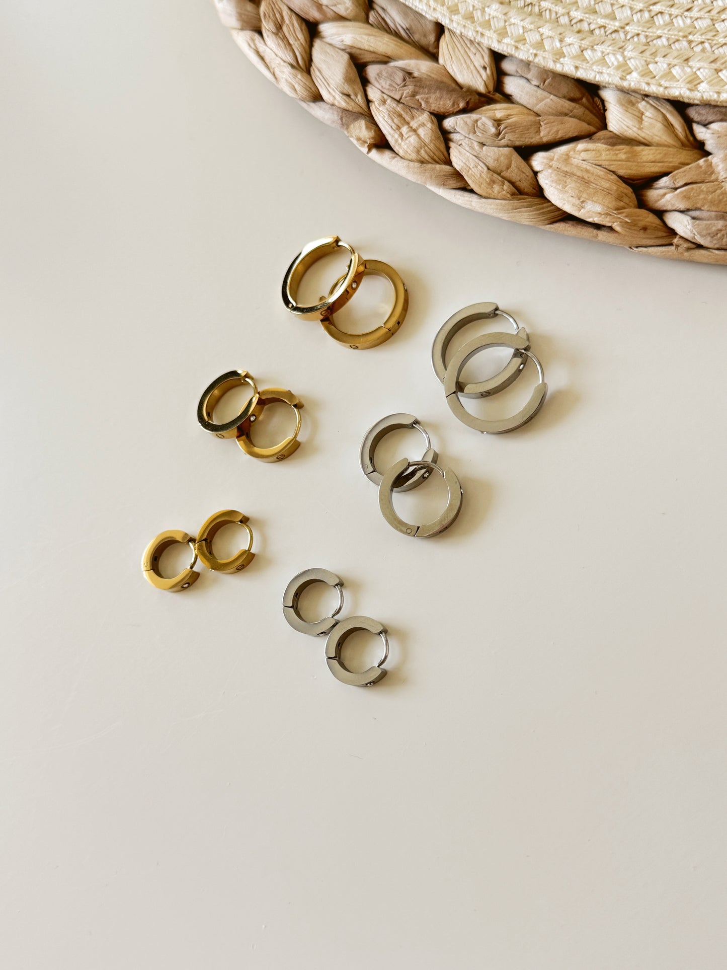 Cartier hoops earrings