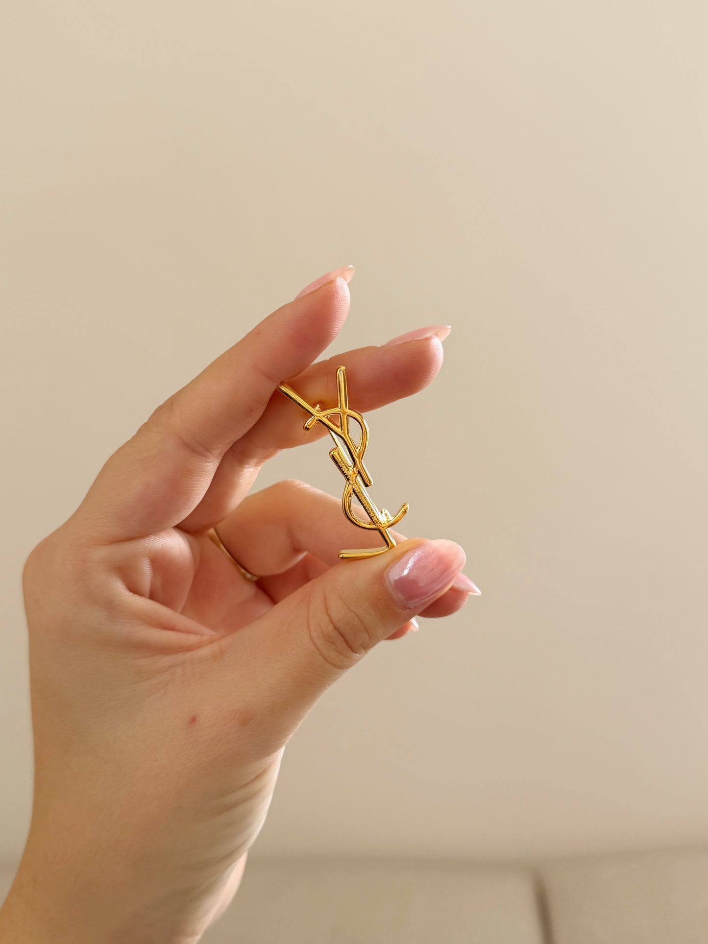 YSL brooch