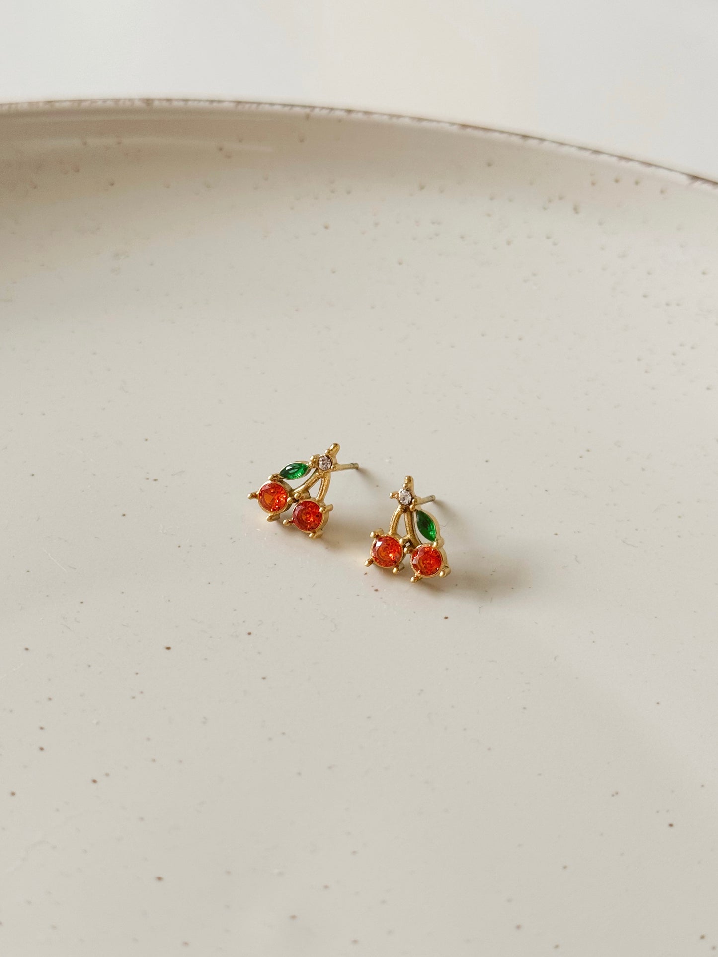 Cherry earrings