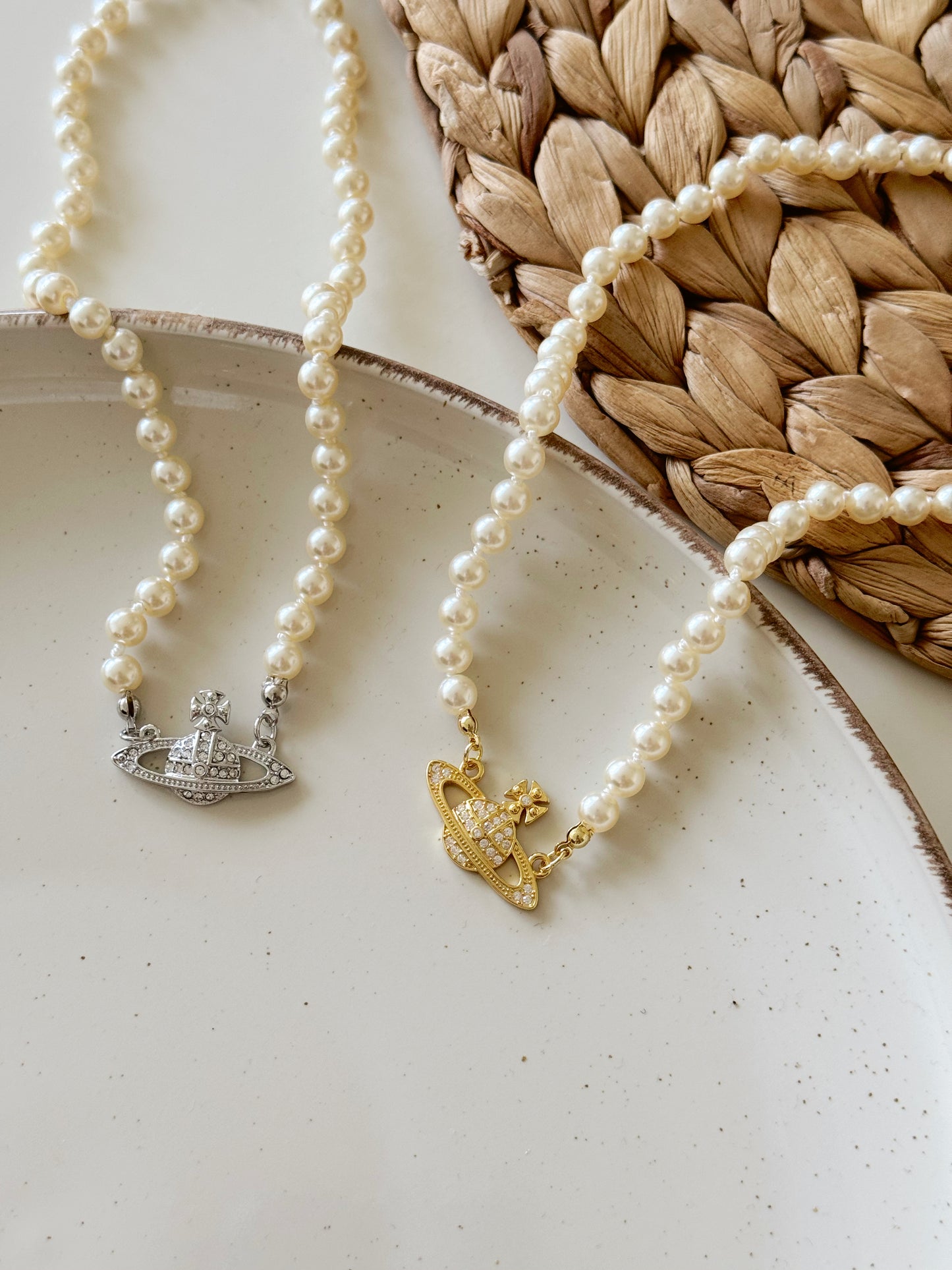 Natural Pearl Vivienne Westwood necklace