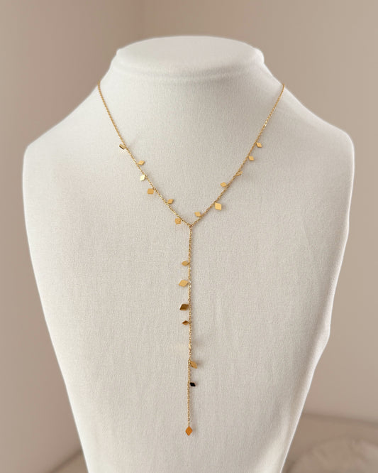 Y shape necklace