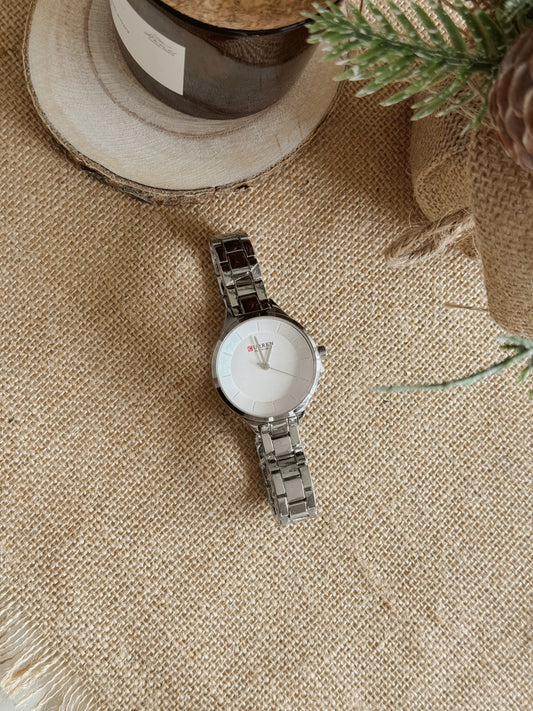 Silver watch