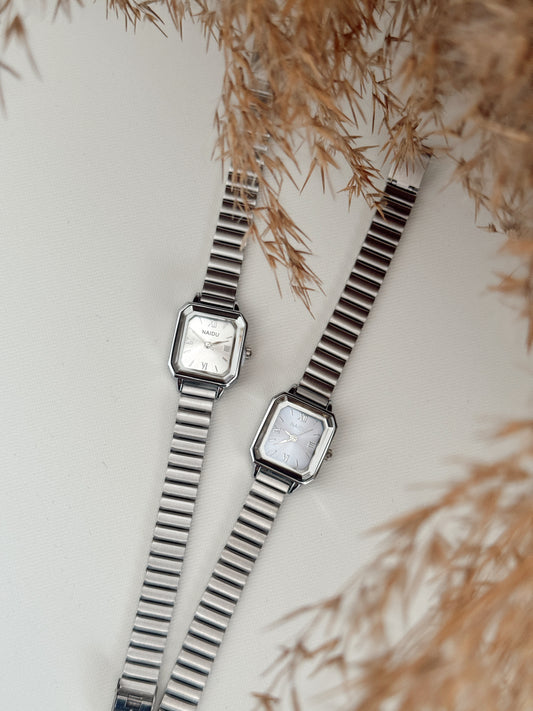 Silver watches