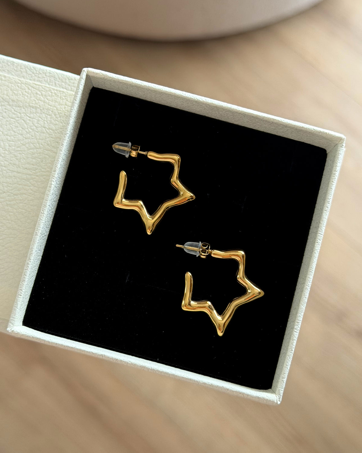 Star earrings