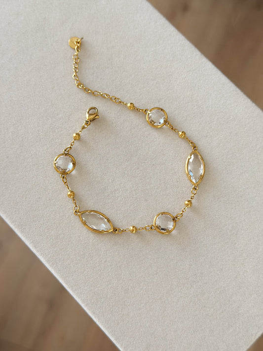 Bold stone bracelet