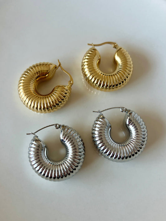 Chunky aura hoops