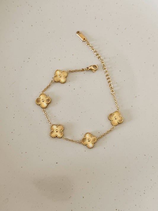 Gold van cleef bracelet