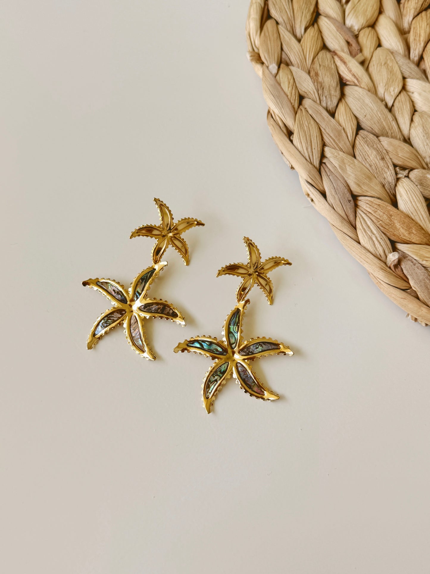 Starfish earrings