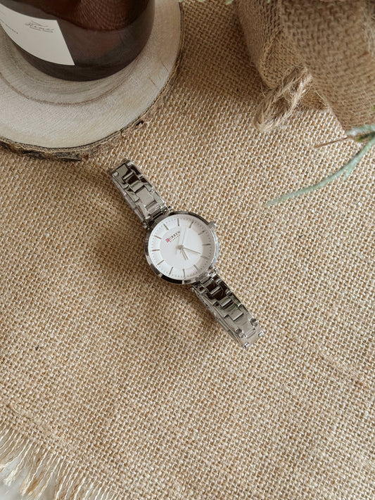 Silver watch