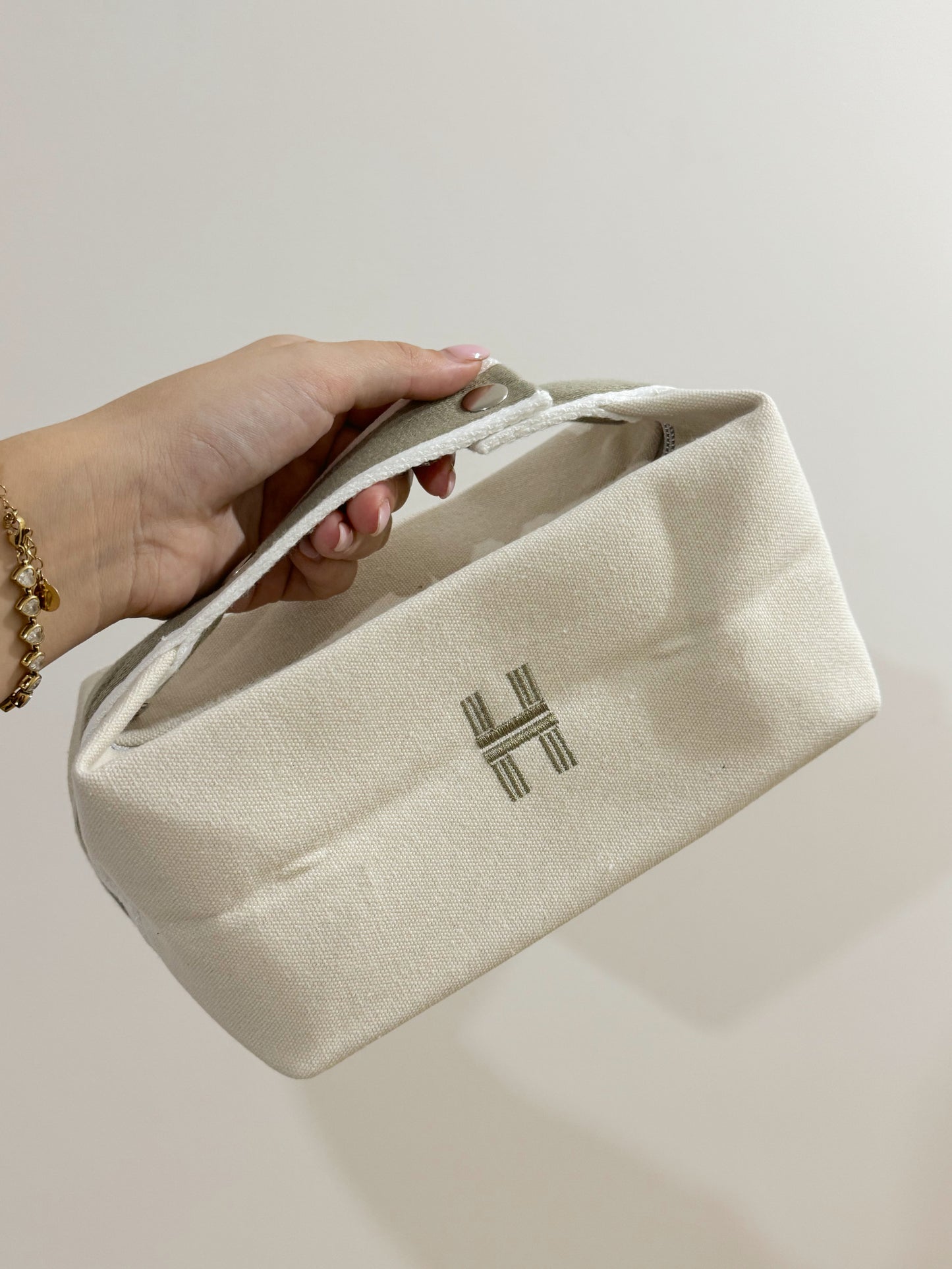 Hermes bag / pouch beige