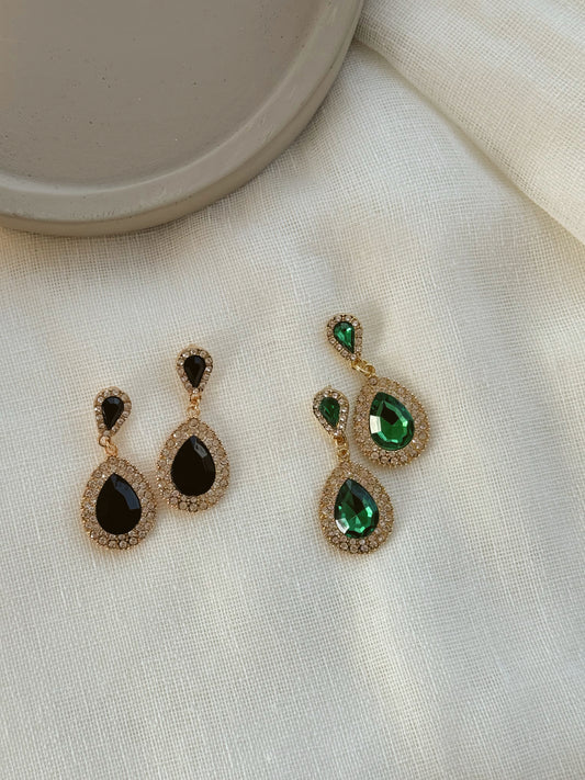 Stone earrings