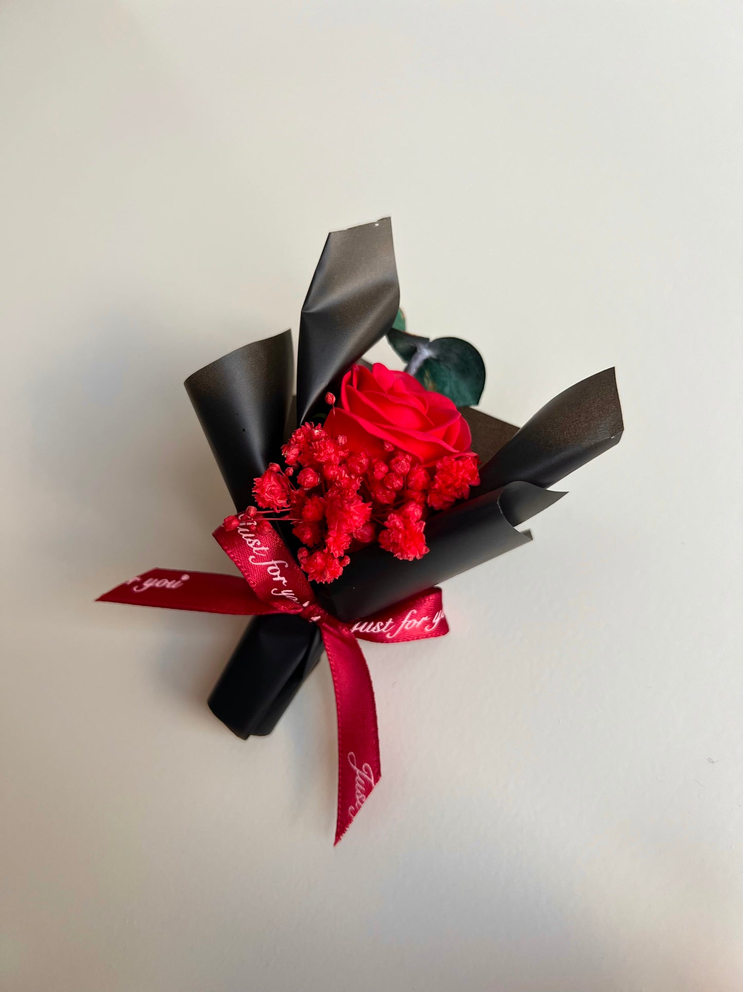 Mini Bouquet (air freshener) Red & Black