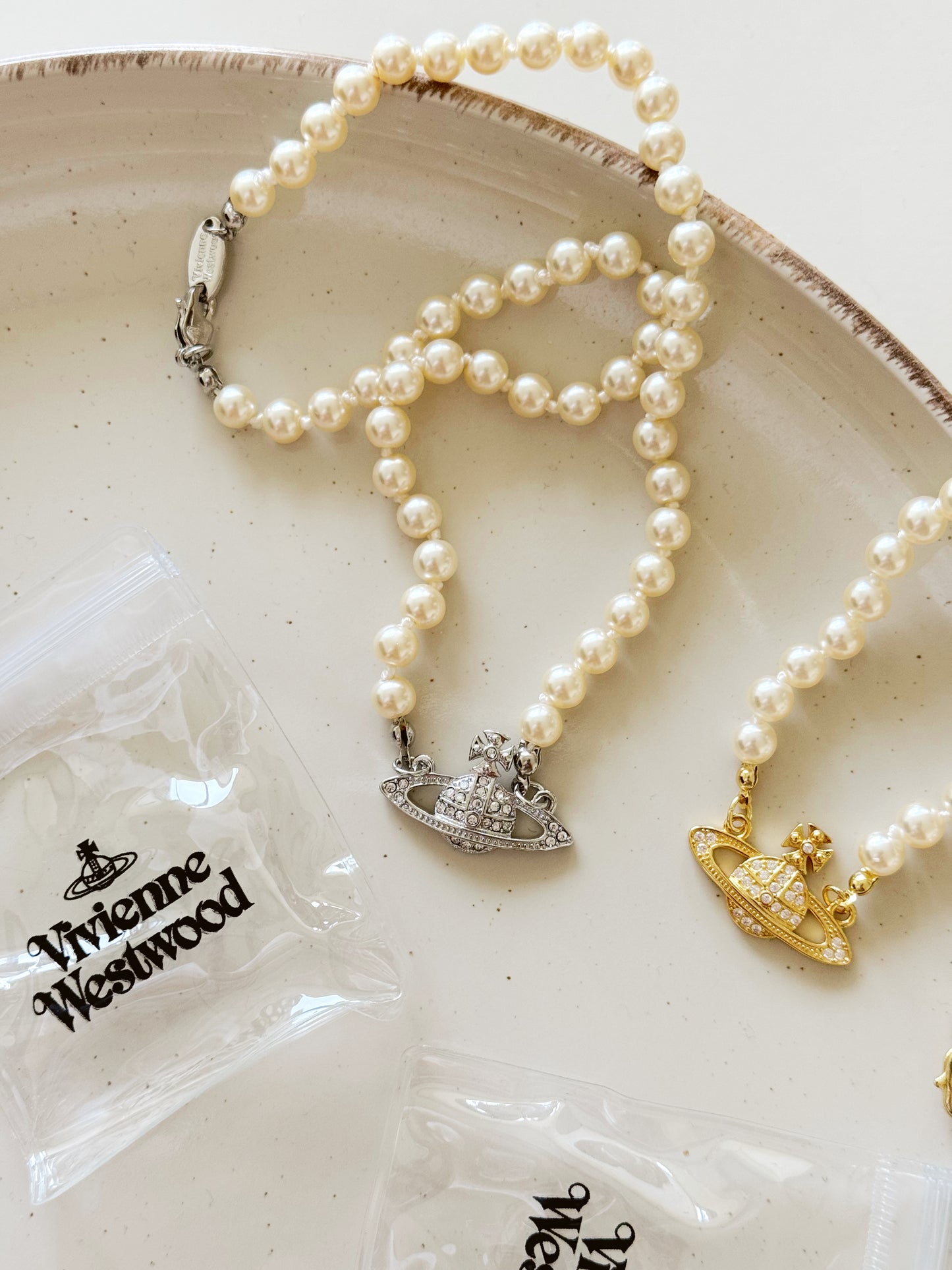 Natural Pearl Vivienne Westwood necklace