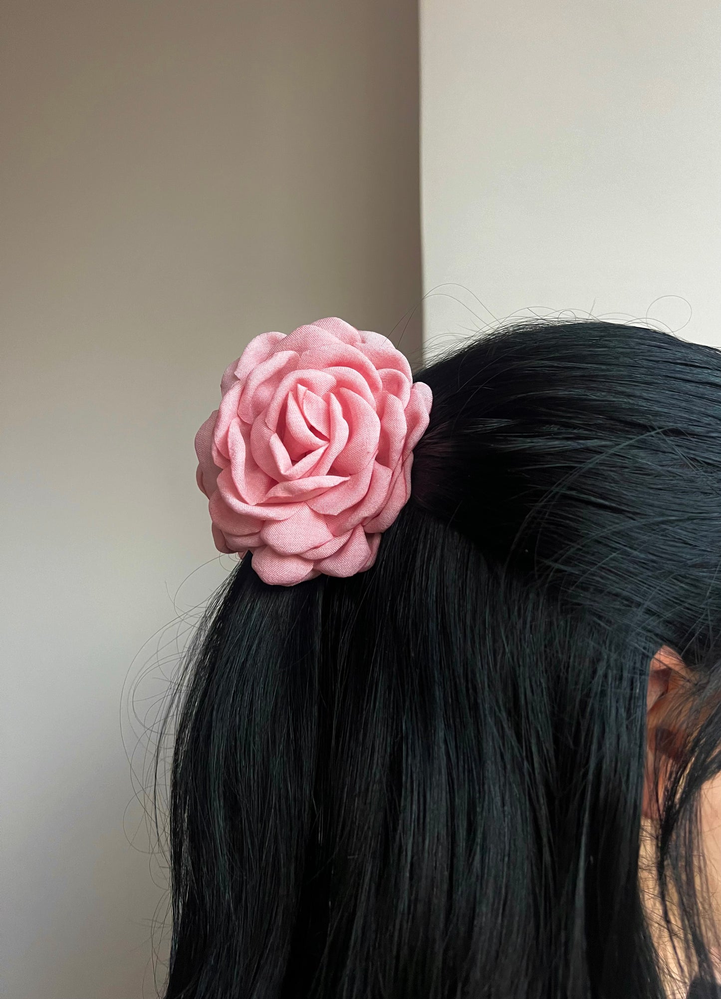Rose hair clip