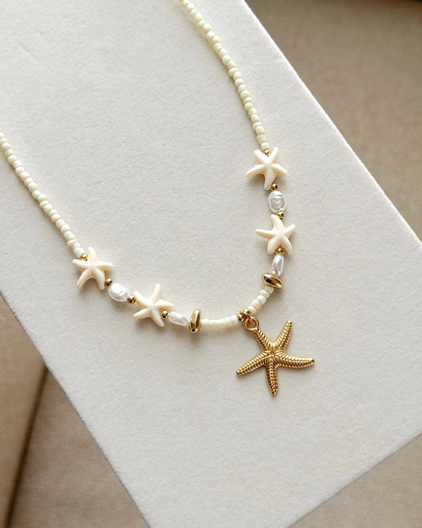 Starfish summer necklace
