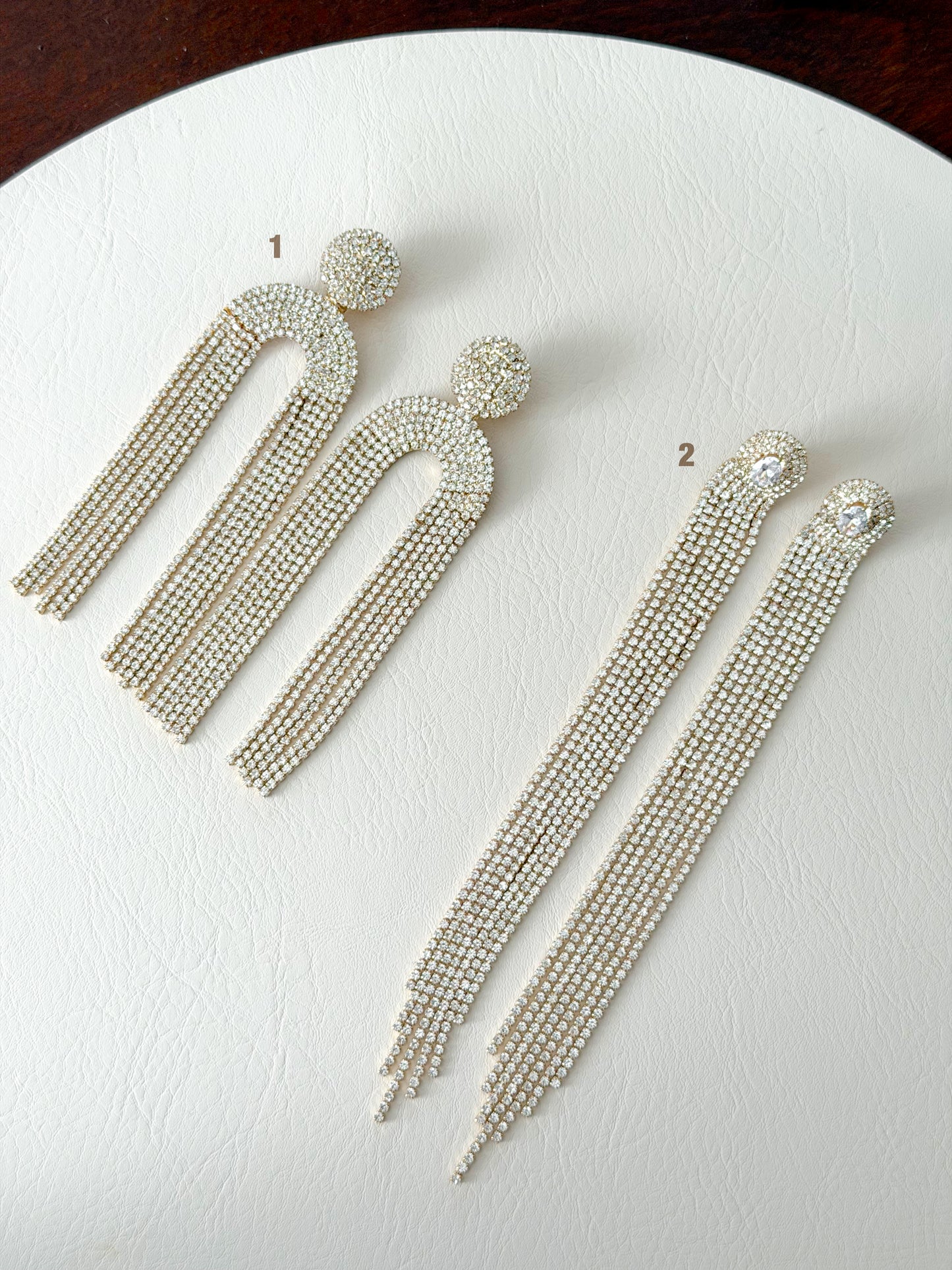 Clip on earrings (no piercing)