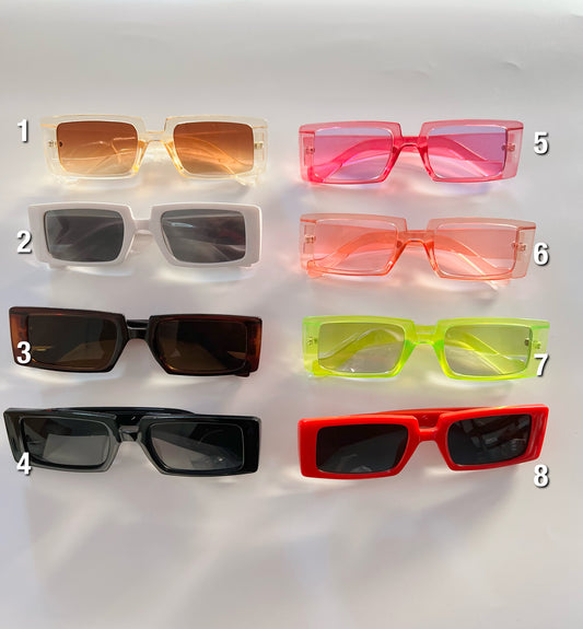 Rectangle sunglasses